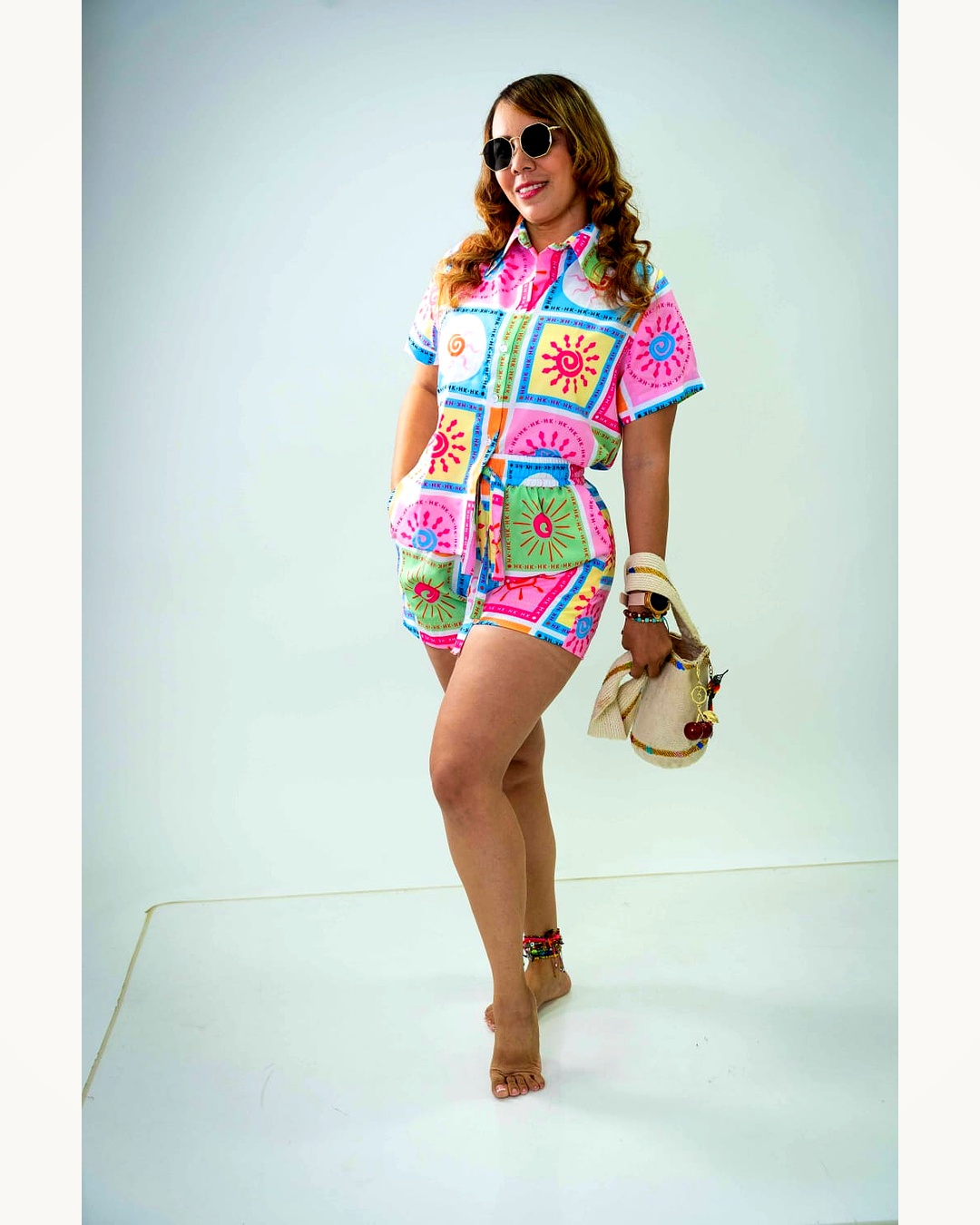 Enterizo Romper Mosaico Soles