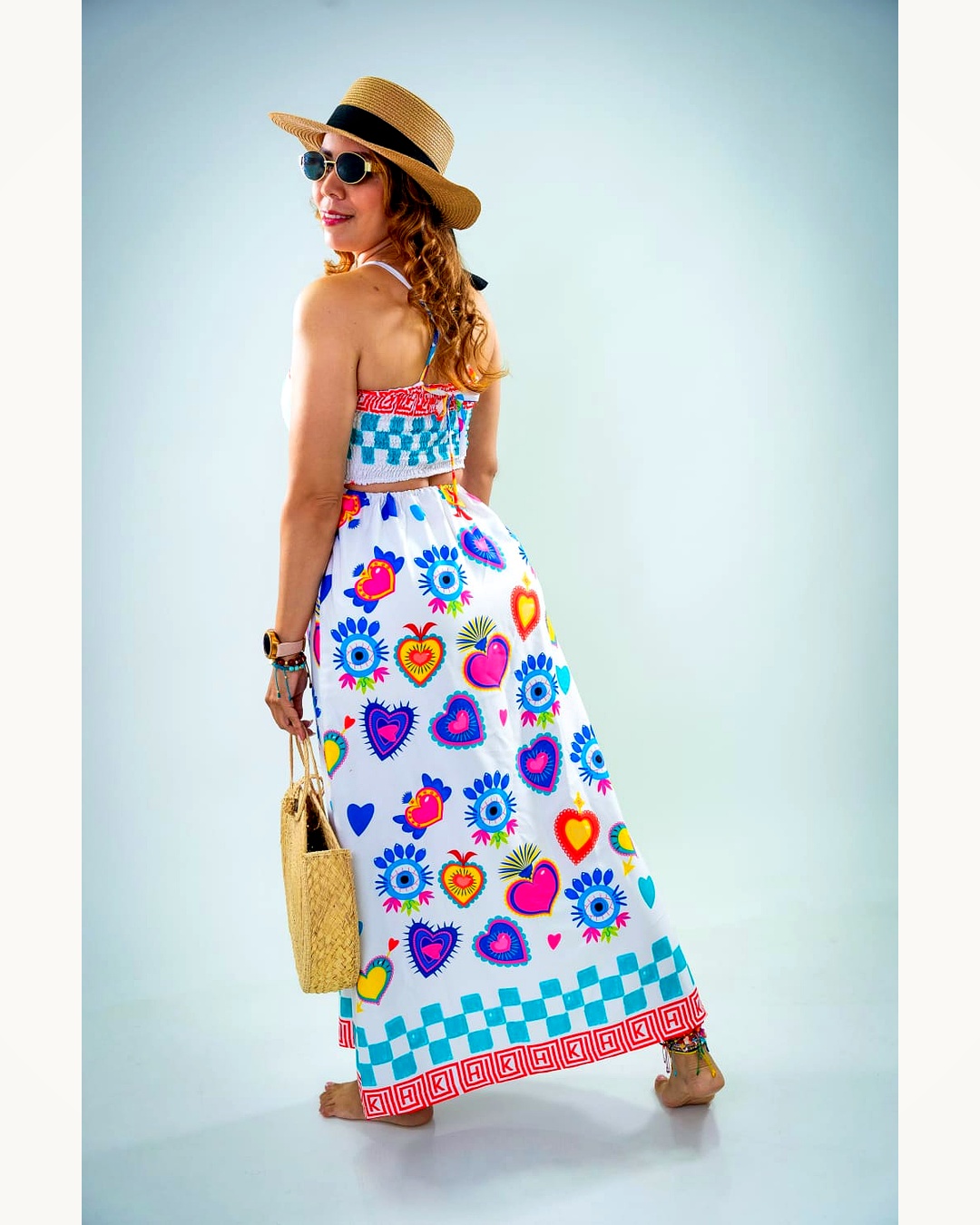 Vestido Maxidress Corazones Sagrados vista alternada